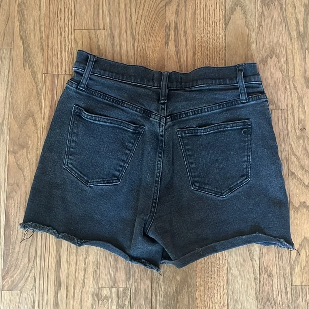 Madewell Black Denim Shorts